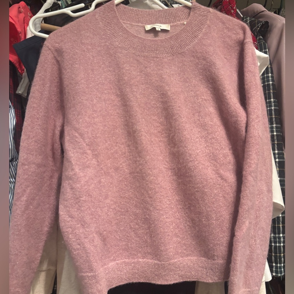 Vince Dusty Pink Crew Neck Sweater